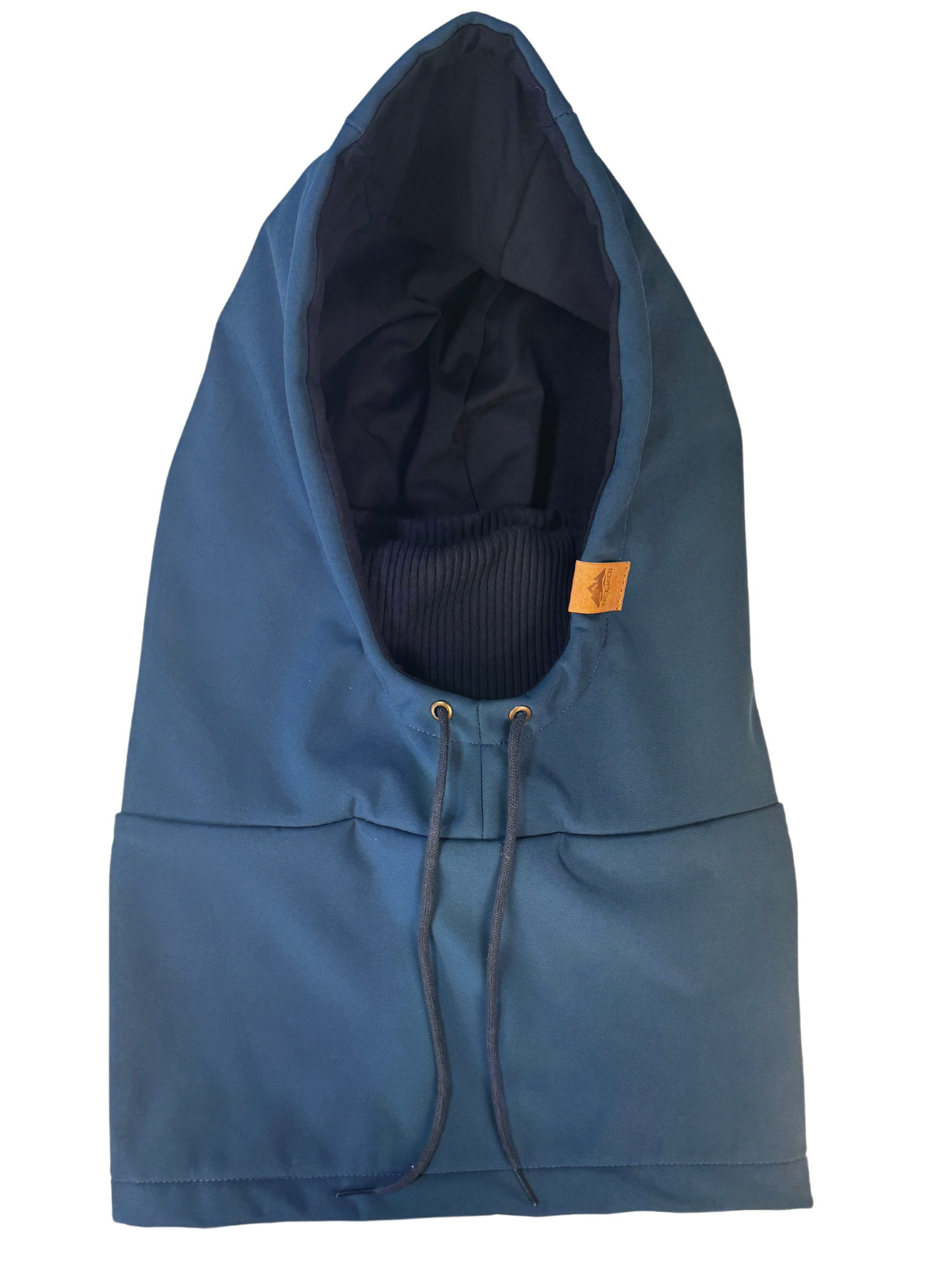 Balaclava Impermeable con cordones Azul Índigo
