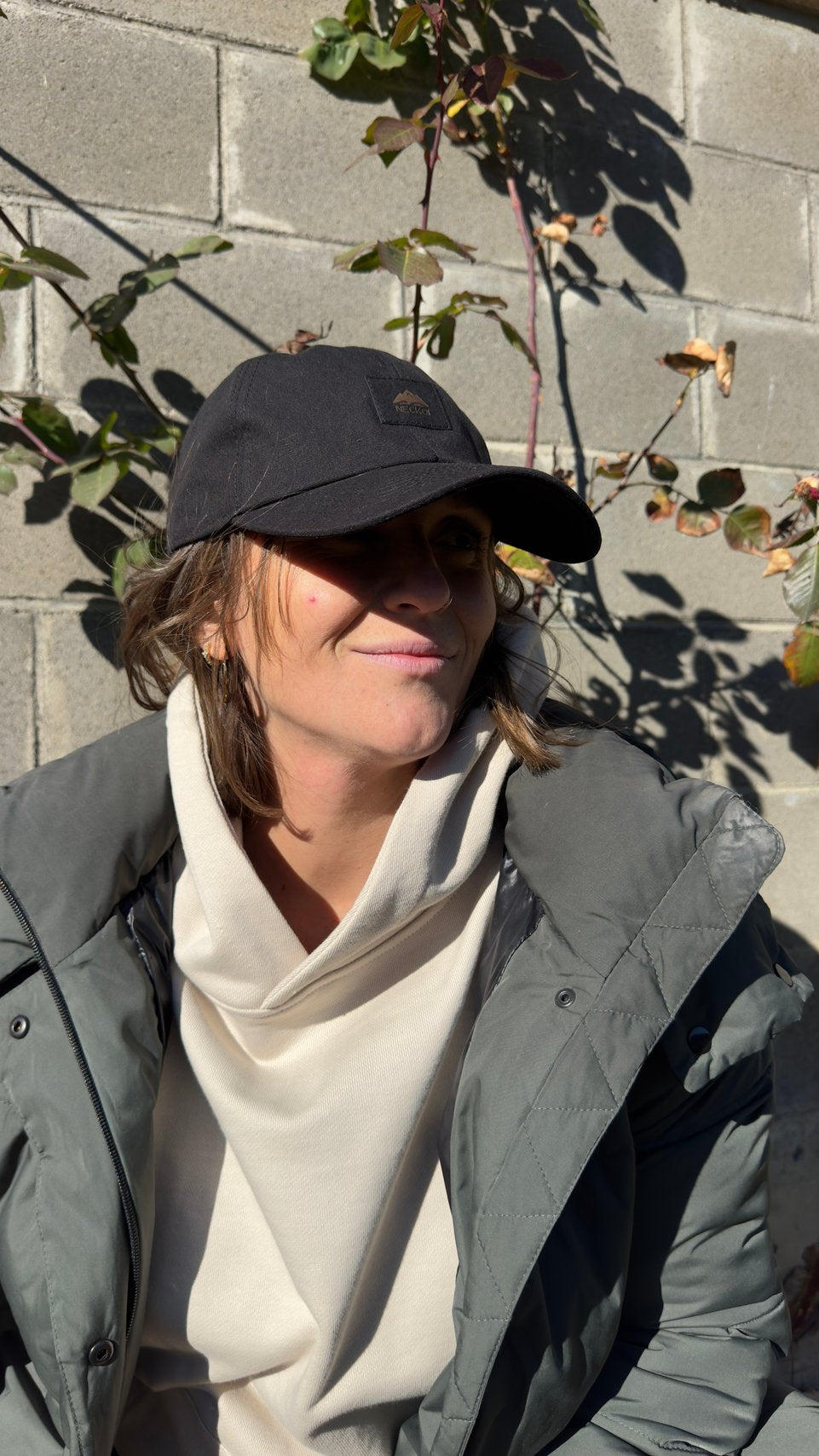 Gorra 6 paneles clásica algodón negra