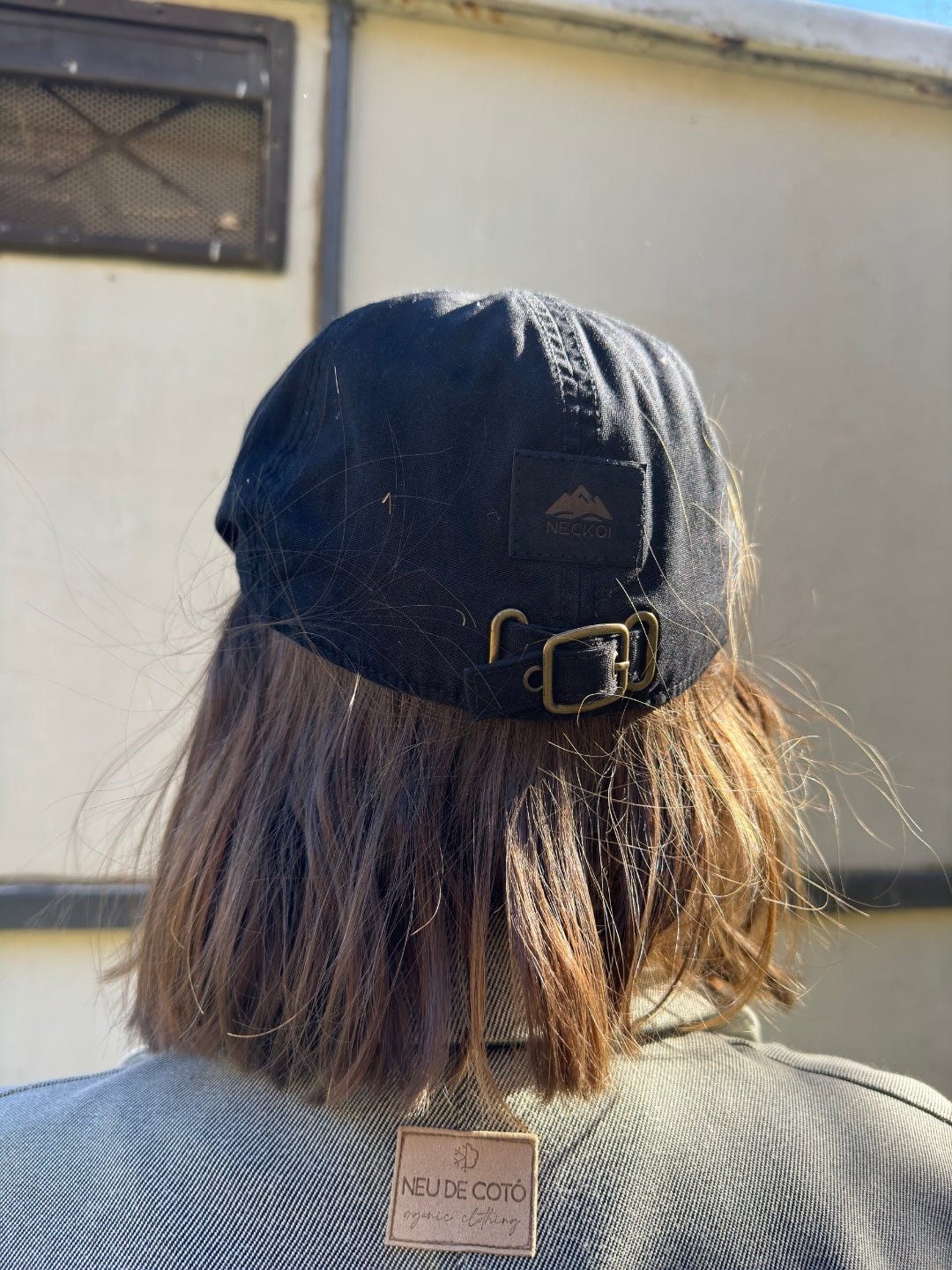 Boina Irlandesa algodón sarga negra