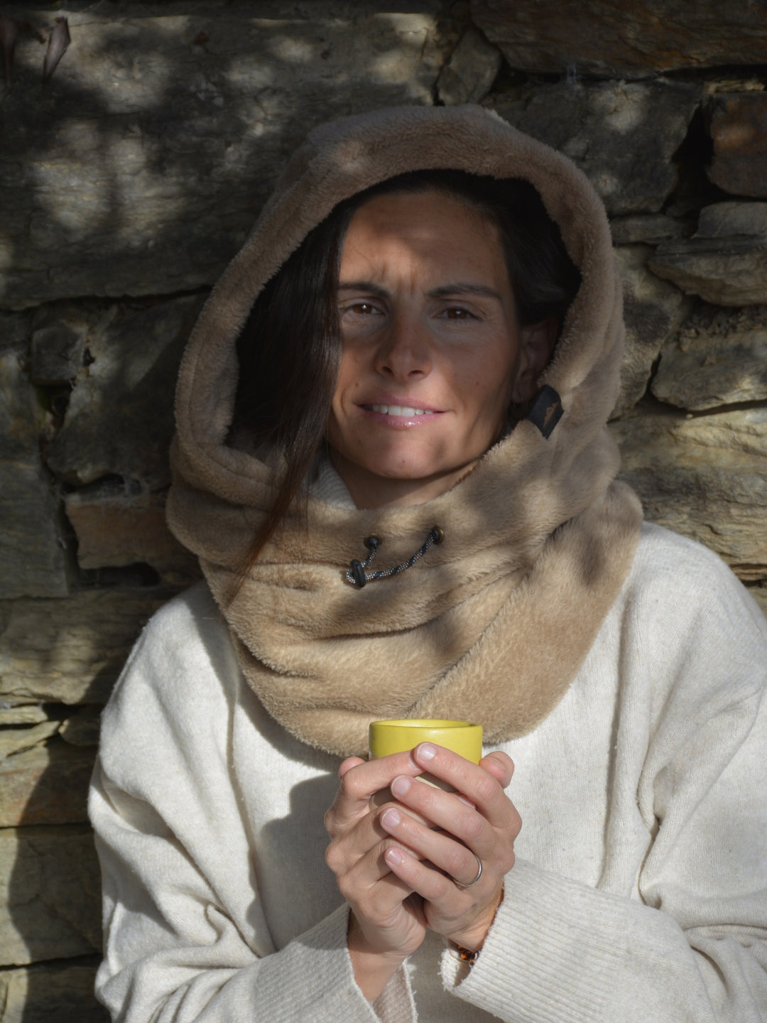 Balaclava Borreguito Beige