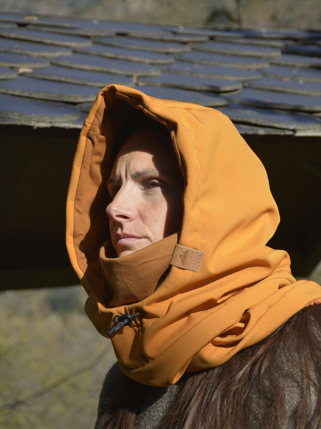 Balaclava Impermeable con tensor Naranja Albaricoque