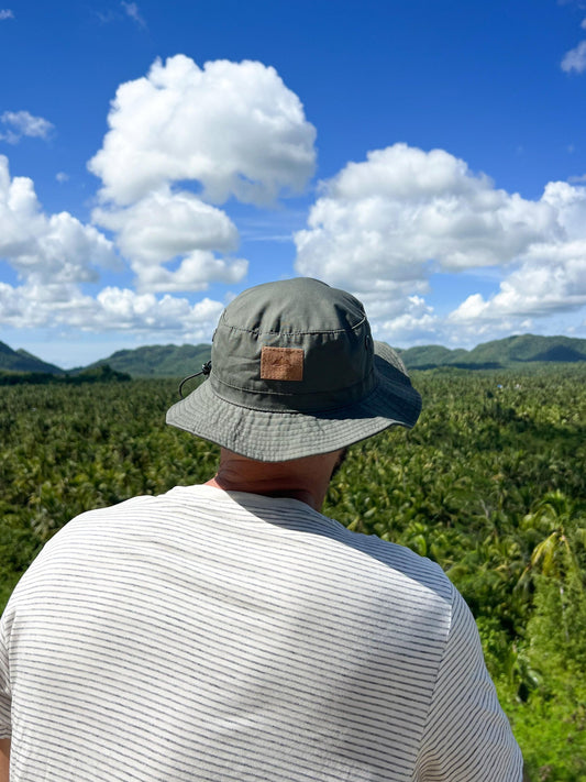 Sombrero Cargo Verde Montaña