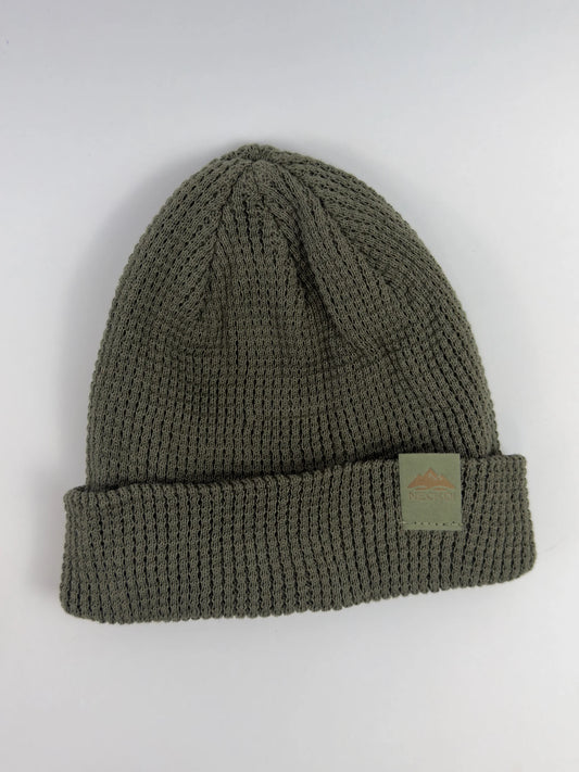 Gorro multiposición gofre verde