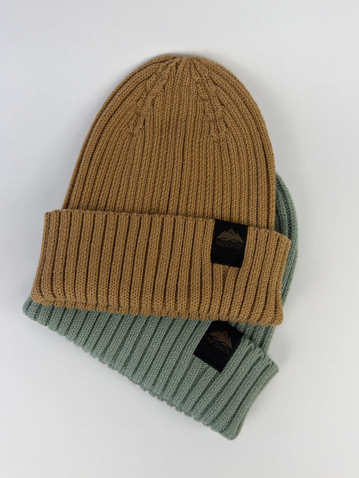 Comparativa de colores: Gorro multiposición infantil beige; Gorro multiposición infantil verde turquesa